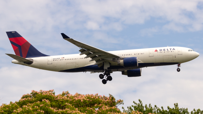 Photo of N852NW - Delta Airlines Airbus A330-200 at JFK on AeroXplorer Aviation Database