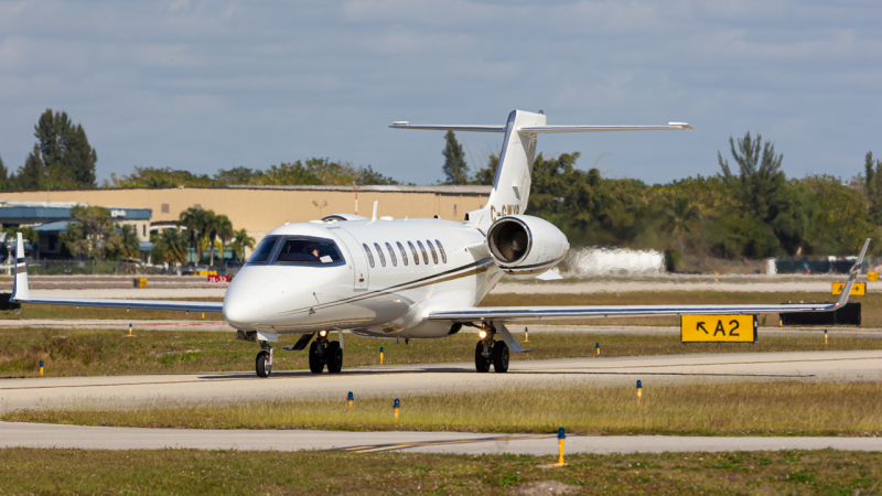 Photo of C-GWYB - PRIVATE Learjet 45 at APF on AeroXplorer Aviation Database