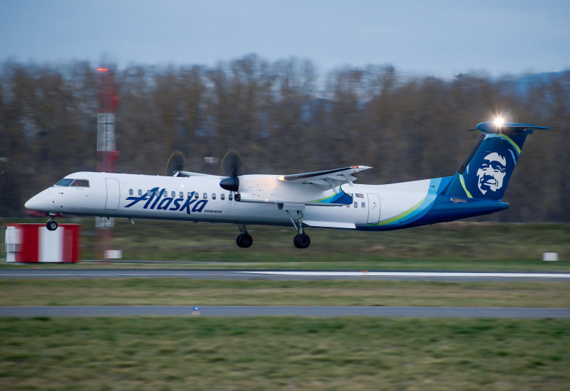 Photo of N441QX - Alaska Airlines De Havilland DHC-8 at PDX on AeroXplorer Aviation Database