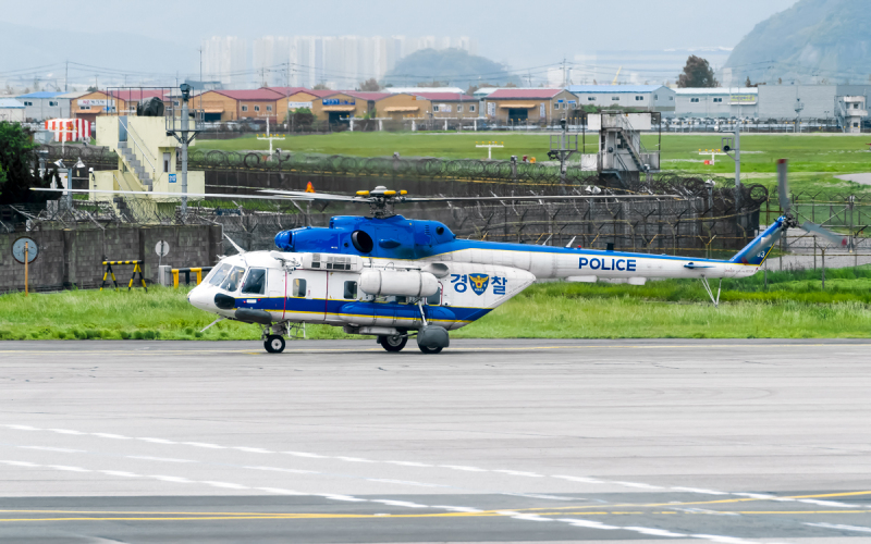 Photo of 983 - Korean National Police Mil Mi-172 at PUS on AeroXplorer Aviation Database