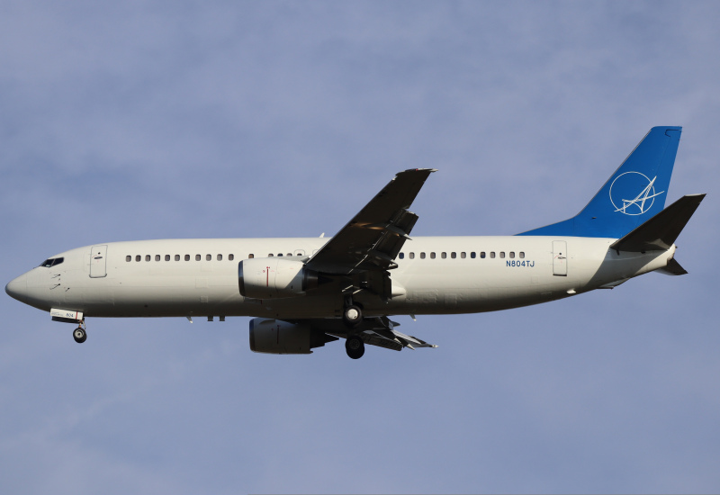 Photo of N808TJ - iAero Airways Boeing 737-400 at IAD on AeroXplorer Aviation Database