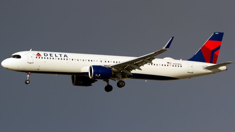 Photo of N501DA - Delta Airlines Airbus A321NEO at LAX on AeroXplorer Aviation Database