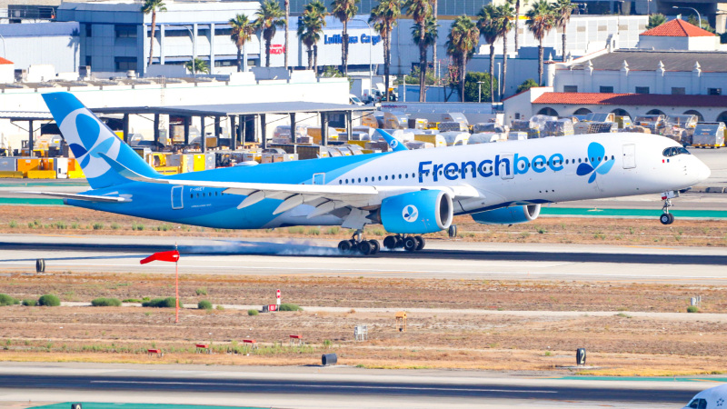 Photo of F-HREY - FrenchBee Airbus A350-900 at LAX on AeroXplorer Aviation Database