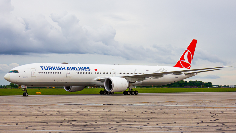 Photo of TC-LJD - Turkish Airlines Boeing 777-300ER at LCK on AeroXplorer Aviation Database