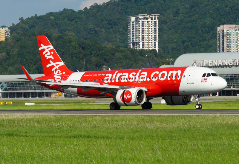 Photo of 9M-RAJ - AirAsia Airbus A320NEO at PEN on AeroXplorer Aviation Database