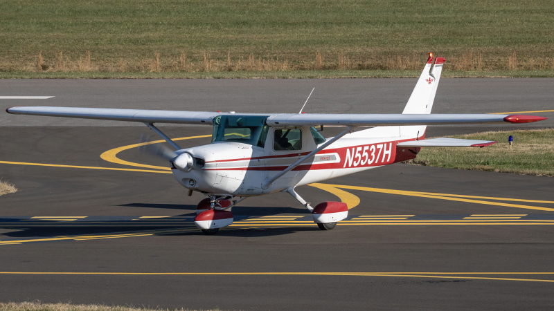Photo of N5537H - PRIVATE Cessna 152 at CGS on AeroXplorer Aviation Database