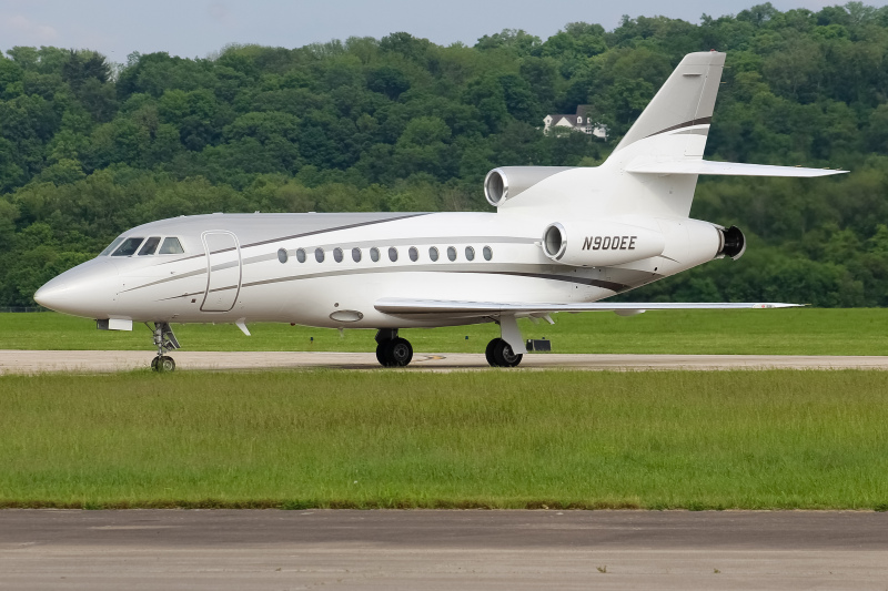 Photo of N900EE - PRIVATE  Dassault Falcon 900 at LUK on AeroXplorer Aviation Database