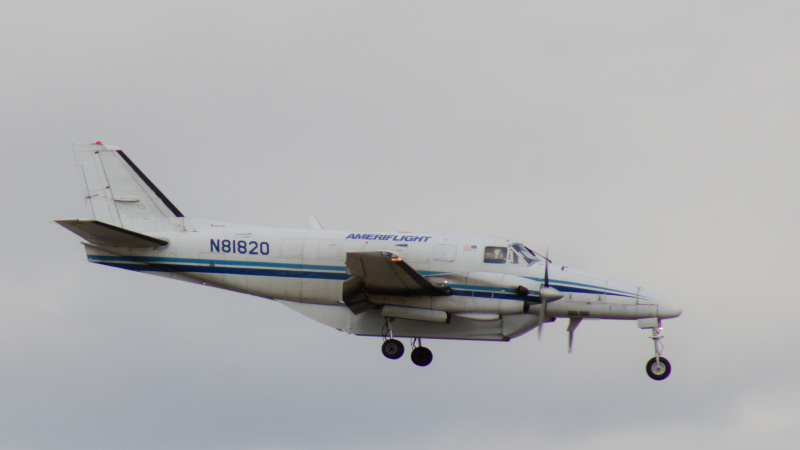 Photo of N81820 - Ameriflight Beechcraft C-99  at BOI on AeroXplorer Aviation Database