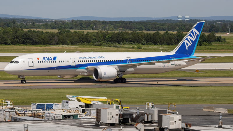 Photo of JA876A - All Nippon Airways Boeing 787-9 at IAD  on AeroXplorer Aviation Database