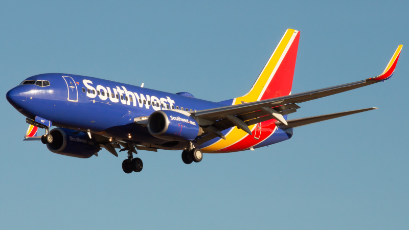 Photo of N487WN - Southwest Airlines Boeing 737-700 at BWI on AeroXplorer Aviation Database