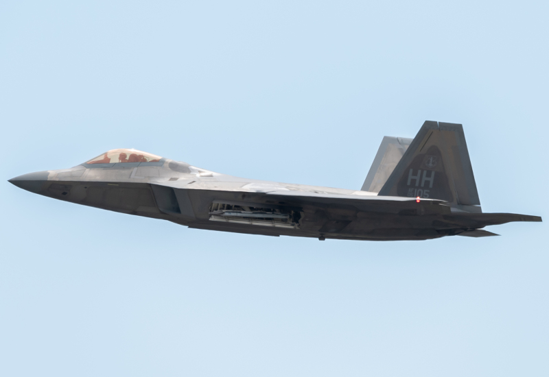 Photo of 05-5105 - USAF - United States Air Force Lockheed Martin F-22A Raptor at HNL on AeroXplorer Aviation Database