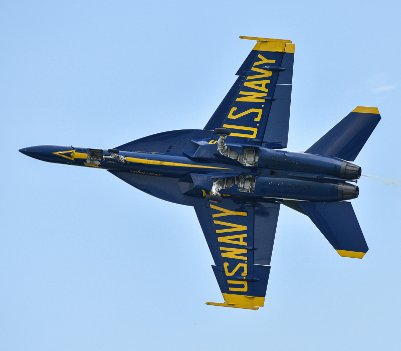 Photo of N/A - Blue Angels  F-18 Super Hornet at YXU on AeroXplorer Aviation Database