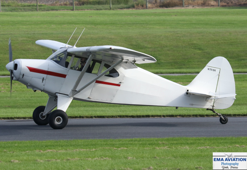 Photo of N7618K - PRIVATE Piper 22 Pacer at S37 on AeroXplorer Aviation Database