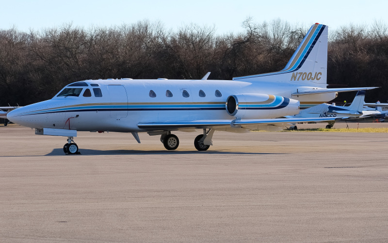 Photo of N700JC - PRIVATE  Rockwell Sabreliner at LUK on AeroXplorer Aviation Database