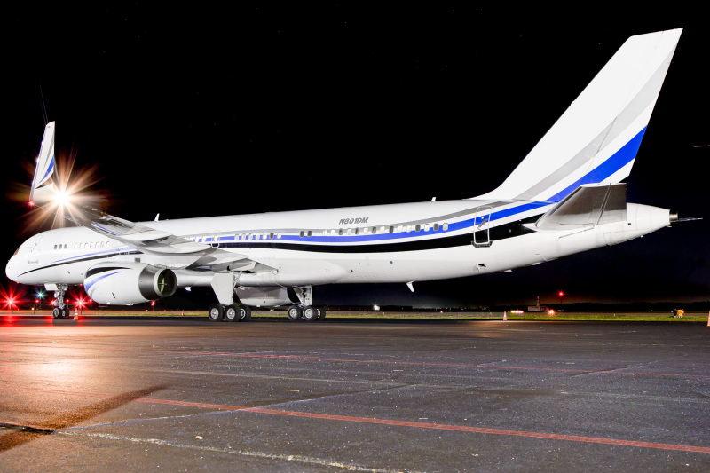 Photo of N801DM - Private  Boeing 757-200 at PIE on AeroXplorer Aviation Database