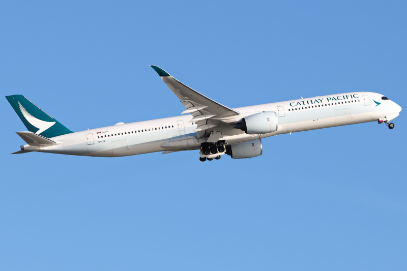 Photo of B-LXQ - Cathay Pacific Airbus A350-1000 at HKG on AeroXplorer Aviation Database