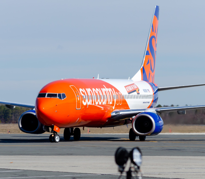 Photo of N838SY - Sun Country Airlines Boeing 737-800 at ACY on AeroXplorer Aviation Database