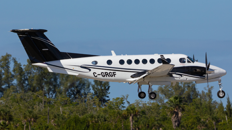 Photo of C-GRGF - PRIVATE Beechcraft King Air 350 at APF on AeroXplorer Aviation Database