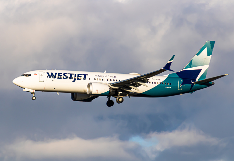 Photo of C-GEHF - WestJet Boeing 737 MAX 8 at YVR on AeroXplorer Aviation Database
