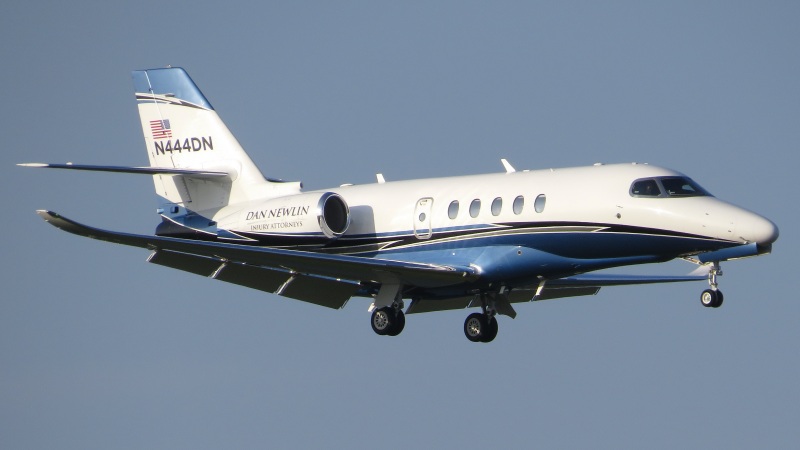 Photo of N444DN - PRIVATE Cessna Citation 680A Latitude at MCO on AeroXplorer Aviation Database