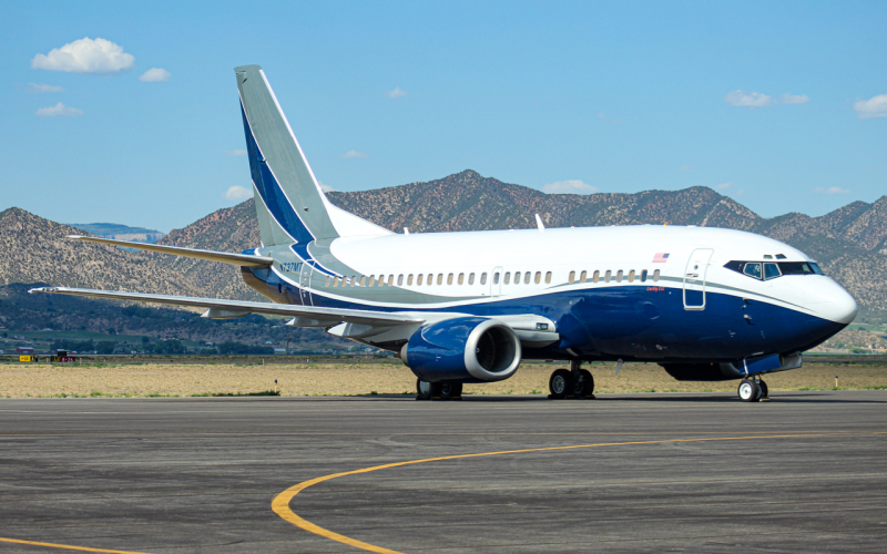 Photo of N737MT - PRIVATE Boeing 737-500 at RIL on AeroXplorer Aviation Database