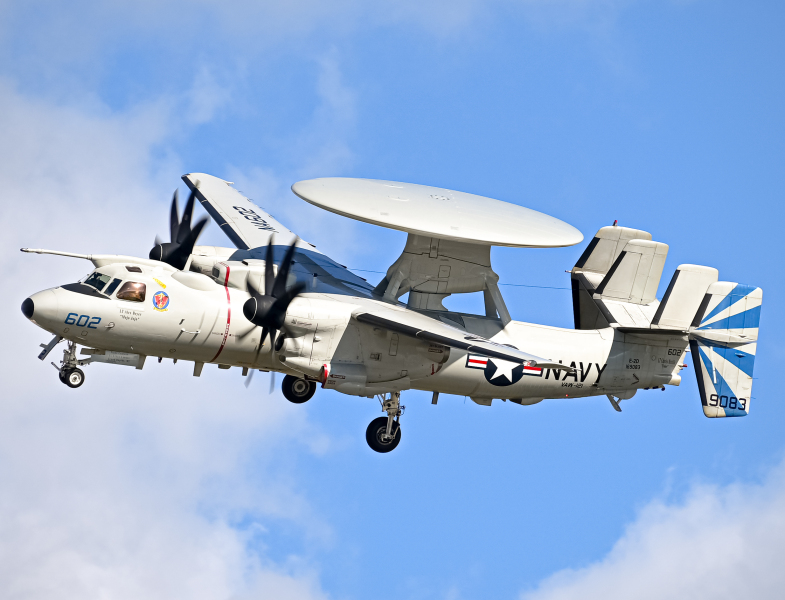 Photo of 169083 - USN - United States Navy Nothrop Grumman E-2 Hawkeye at NZY on AeroXplorer Aviation Database