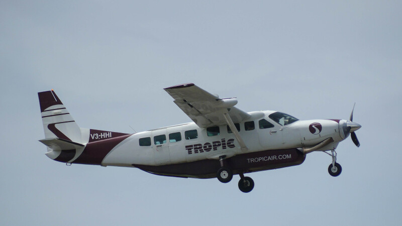 Photo of V3-HHI - Tropic Air  Cessna 208 Grand Caravan at BZE on AeroXplorer Aviation Database