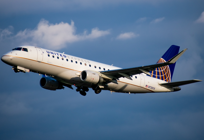 Photo of N733YX - United Express Embraer E175 at CLT on AeroXplorer Aviation Database