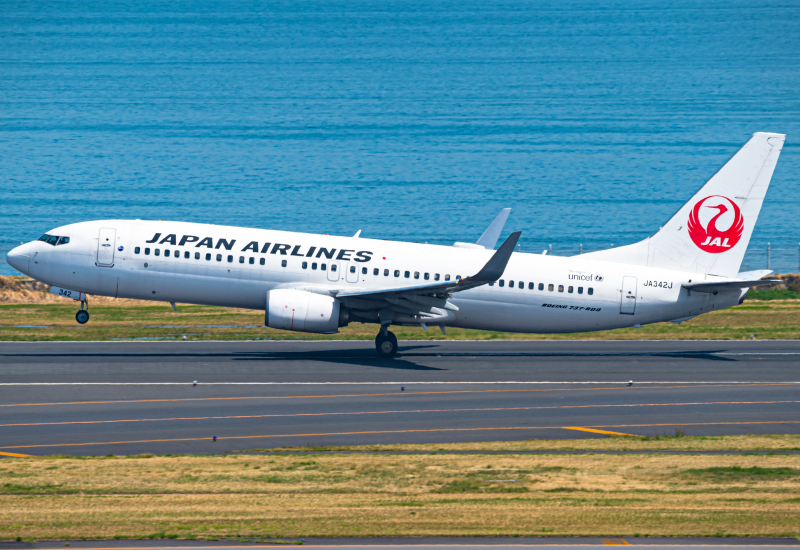 Photo of Boeing 737-800 - Japan Airlines JA342J at HND on AeroXplorer Aviation Database