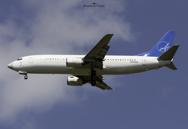 Photo of N458UW - Swift Air Boeing 737-400 at MDT on AeroXplorer Aviation Database