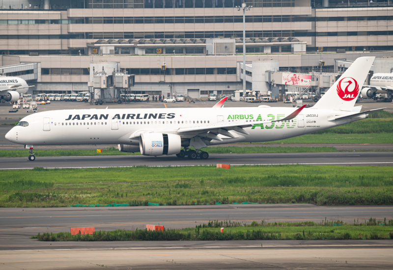 Photo of JA03XJ - Japan Airlines Airbus A350-900 at HND on AeroXplorer Aviation Database