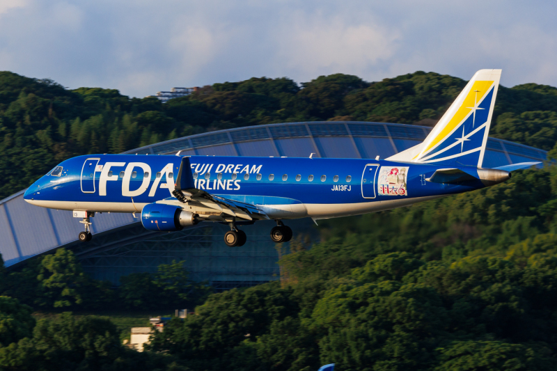Photo of JA13FJ - Fuji Dream Airlines Embraer E175 at FUK on AeroXplorer Aviation Database