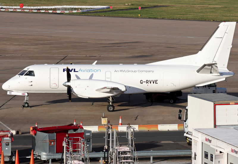 Photo of G-RVVE - RVL Aviation Saab 340 at BHX on AeroXplorer Aviation Database