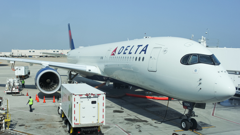 Photo of N504DN - Delta Airlines Airbus A350-900 at ATL on AeroXplorer Aviation Database