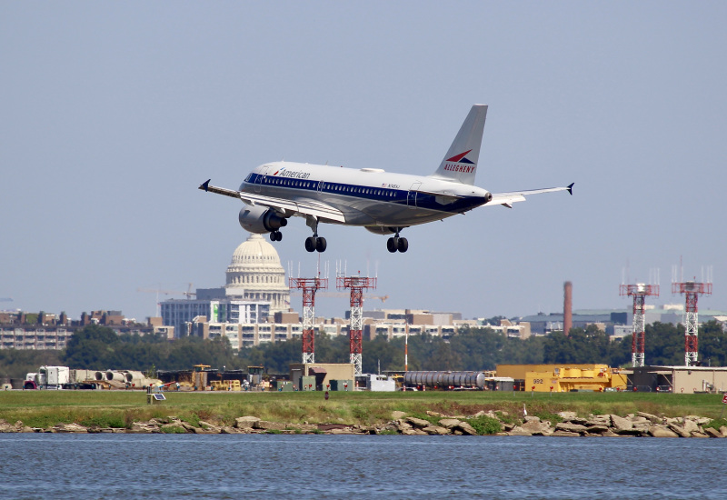 Photo of N745VJ - American Airlines Airbus A319 at DCA on AeroXplorer Aviation Database