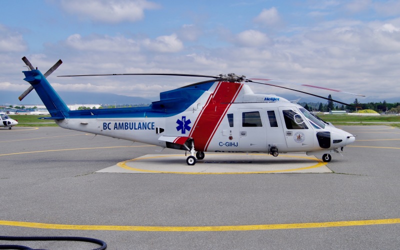 Photo of C-GIHJ - HeliJet Sikorsky S76 at YVR on AeroXplorer Aviation Database