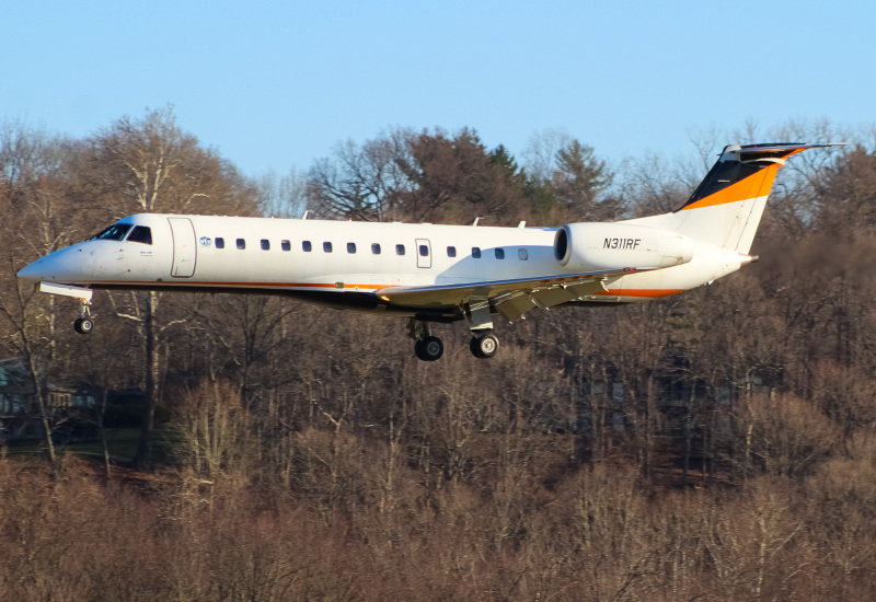 Photo of N311RF - RVR Air Charter Embraer ERJ135 at LUK on AeroXplorer Aviation Database