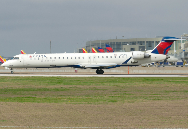 Photo of N298PQ - Delta Connection Mitsubishi CRJ-900 at AUS on AeroXplorer Aviation Database