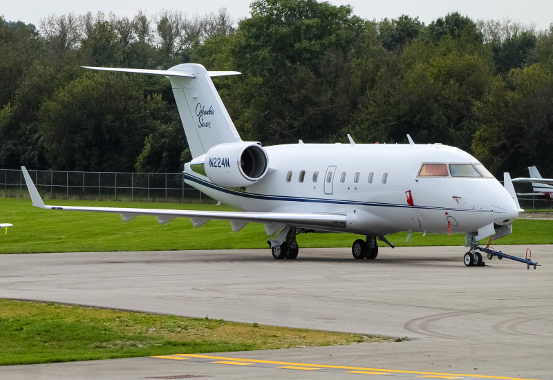 Photo of N224N - PRIVATE Bombardier Challenger 600 at LUK on AeroXplorer Aviation Database