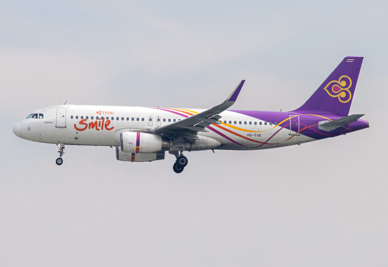 Photo of HS-TXK - Thai Smile Airbus A320 at SGN on AeroXplorer Aviation Database