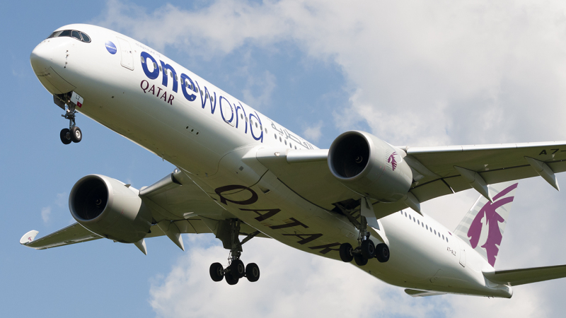 Photo of A7-ALZ - Qatar Airways Airbus A350-900 at IAD on AeroXplorer Aviation Database