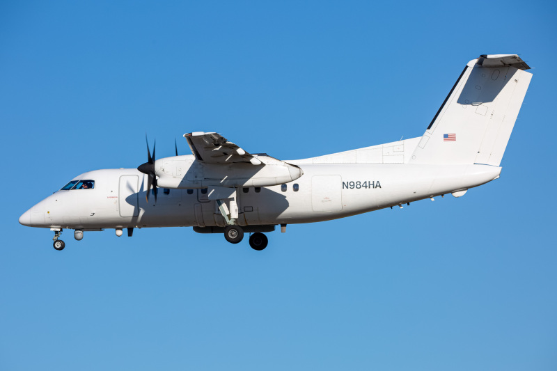 Photo of N984HA - Northrop Grumman De Havilland Dash-8 q100 at BWI on AeroXplorer Aviation Database