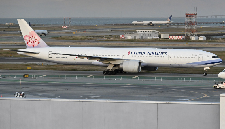 Photo of B-18006 - China Airlines Boeing 777-300ER at SFO on AeroXplorer Aviation Database