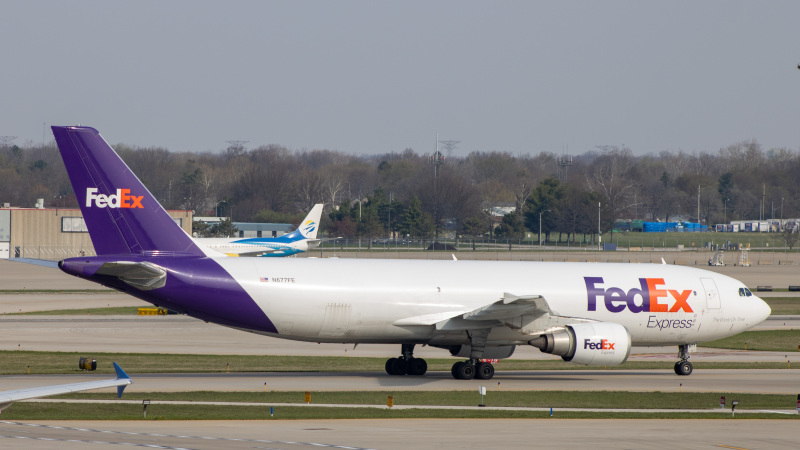 Photo of N677FE - FedEx  Airbus A300F-600 at IND on AeroXplorer Aviation Database