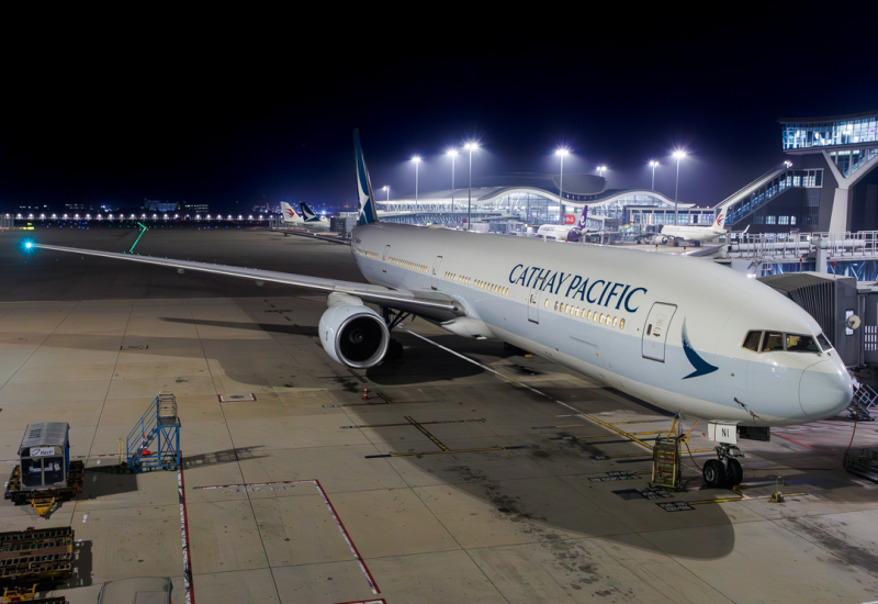 Photo of B-HNI - Cathay Pacific Boeing 777-300 at HKG on AeroXplorer Aviation Database