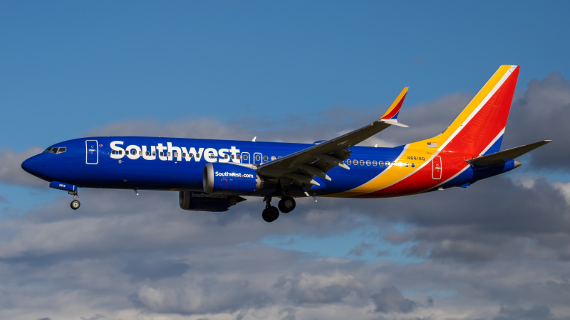 Photo of N8818Q - Southwest Airlines Boeing 737 MAX 8 at BWI on AeroXplorer Aviation Database