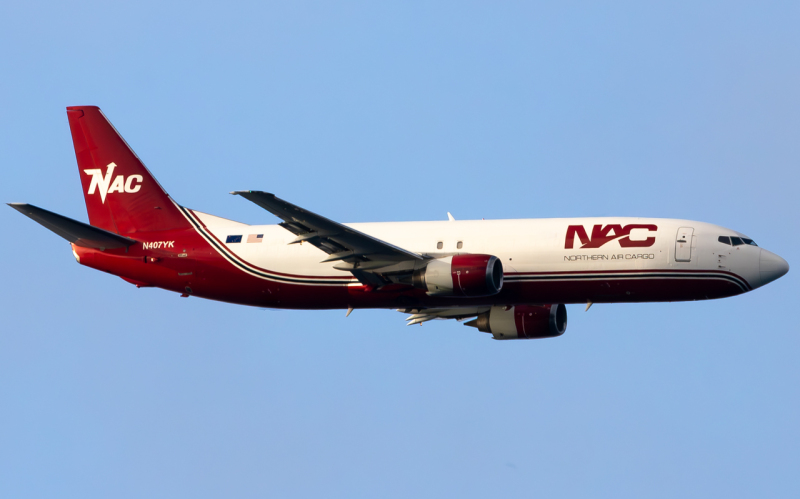 Photo of N407YK - Northern Air Cargo Boeing 737-400F at HNL on AeroXplorer Aviation Database