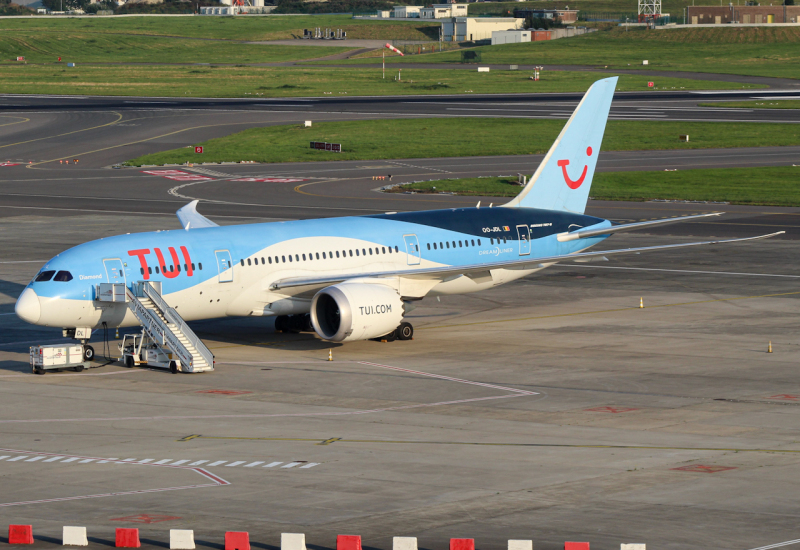 Photo of OO-JDL - TUI Fly Boeing 787-8 at BRU on AeroXplorer Aviation Database