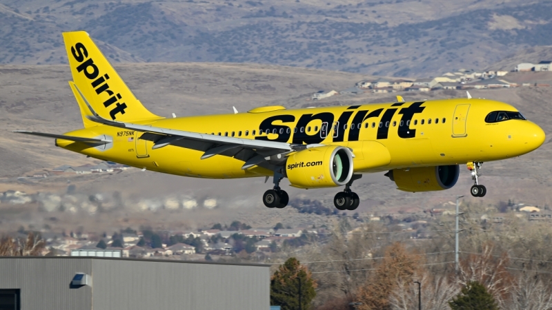 Photo of N975NK - Spirit Airlines Airbus A320NEO at RNO on AeroXplorer Aviation Database