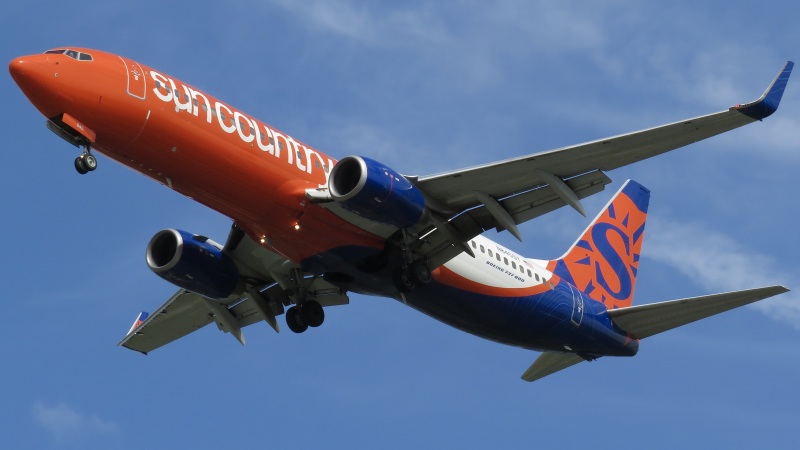 Photo of N845SY - Sun Country Airlines Boeing 737-800 at DAB on AeroXplorer Aviation Database